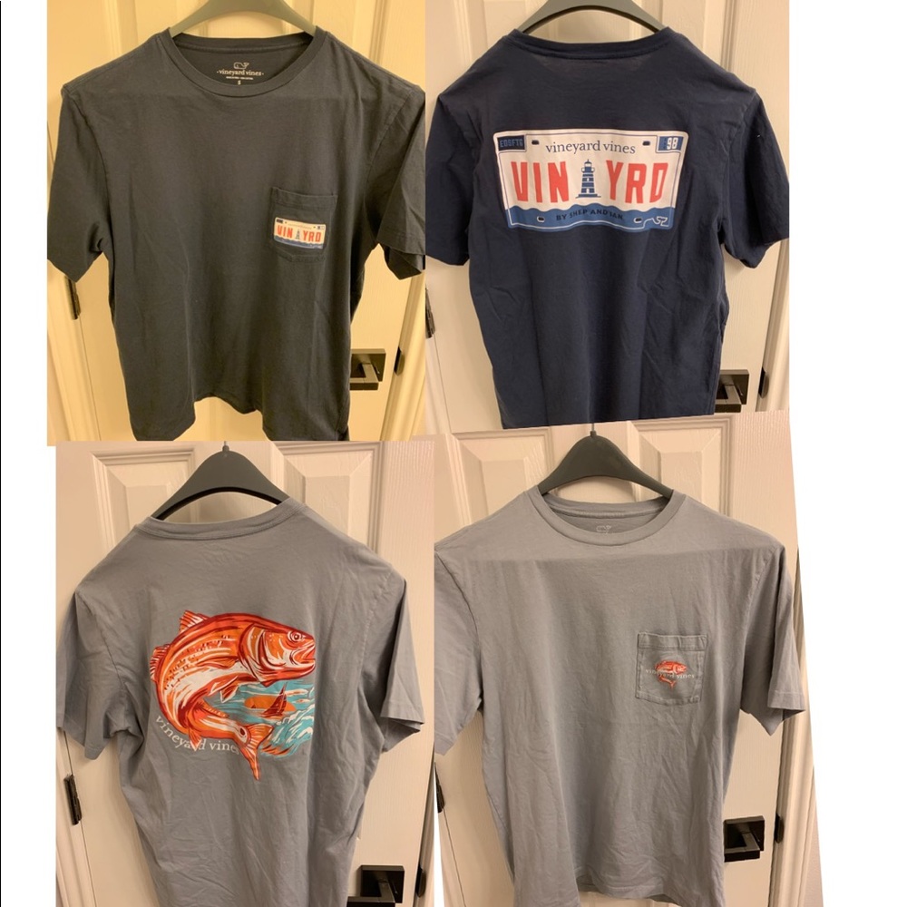(2) Vineyard Vines t-shirts Size S